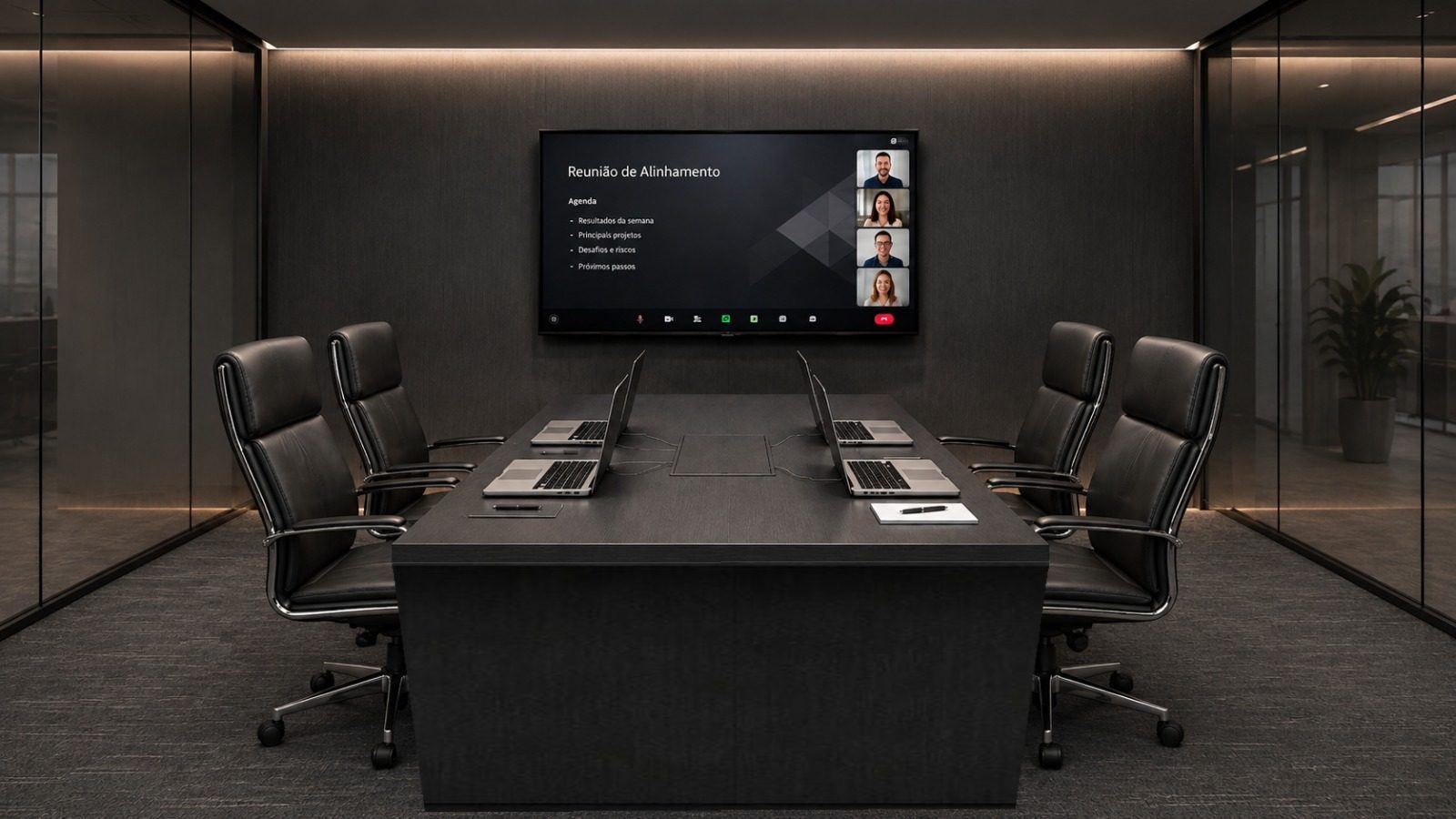 Render de Painel + Mesa finalizado